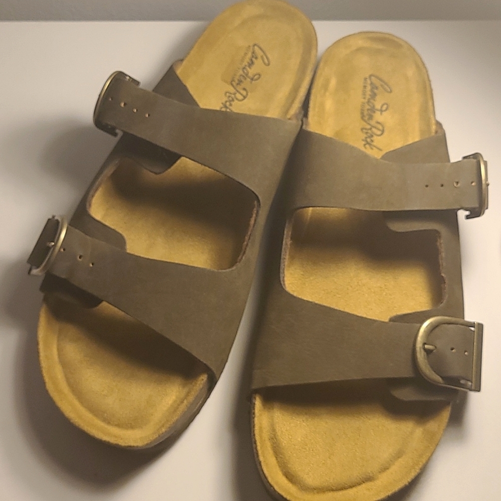 Camden Rock Mens Leather Sandals Size 13